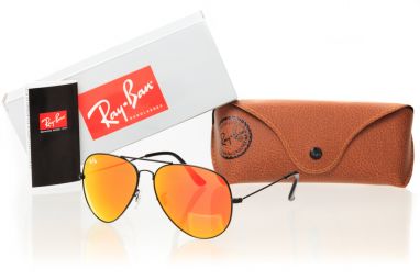 Солнцезащитные очки, Ray Ban Original 3026D-orange-bl