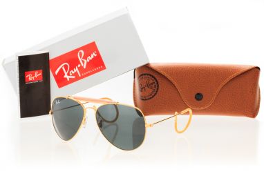 Солнцезащитные очки, Ray Ban Original 3030green-gold