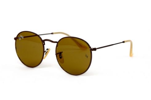 Ray Ban Round Metal 3447-brown-br