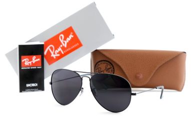 Солнцезащитные очки, Ray Ban Aviator 3026-62-14-black