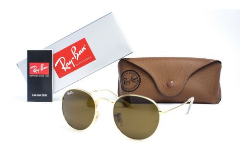 Окуляри Ray Ban Round Metal 3447-brown-g