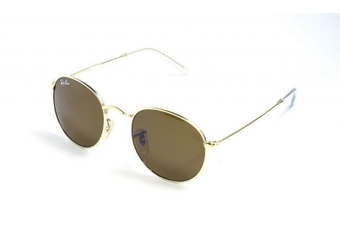 Окуляри Ray Ban Round Metal 3447-brown-g