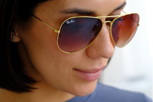 Окуляри Ray Ban Aviator 3026brown-gold