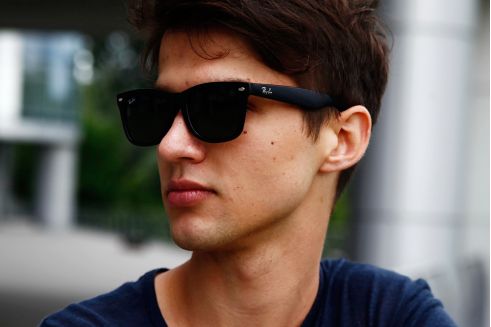 Ray Ban Wayfarer 2140 bl/mat