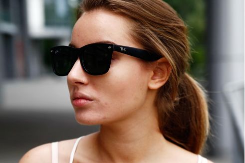 Ray Ban Wayfarer 2140 bl/mat